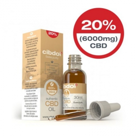 CBD Hemp Seed Oil 20% 30ml - Cibdol