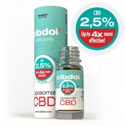 Cibdol - Liposomal CBD Oil 2,5% - 10ml