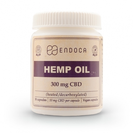 Hemp Oil CBD Capsules 300mg (30 x 10mg)